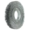 Weiler 6" Medium Face Crimped Wire Wheel .0104" Steel Fill 2" Arbor Hole 6060 - alternate 2